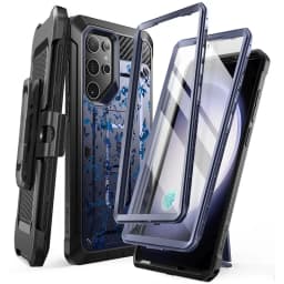 SUPCASE For Samsung Galaxy S24 Ultra Case UB Pro Full-Body Dual Layer Rugged Belt-Clip Phone Case with Built-in Screen Protector