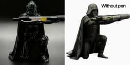 3d Printing Bat Pen Holder Handheld Personalized Stationery Storage Desktop Trendy Play Decoration Office Learning Fun Ornament