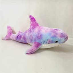 Simulated Shark Sea Creature Blue Pink Grey Fish Toy Super soft Dolls Cartoon Pillow Bed Decor Birthday Gift for Girls Boys