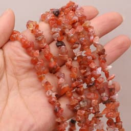 19 Kinds Natural Semi-precious Stone Unshaped Stone Aquamarine 3x5-4x6mm For DIY Necklace Earrings Accessories Gift Length 40cm