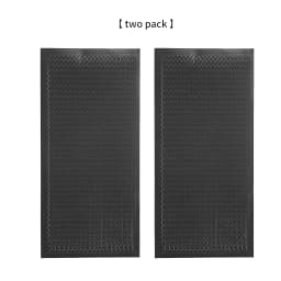 JIANWU 2 Pack/set Simple Bronzing Hot Silver PVC Goo Card Decor Sticker Creative DIY Handbook Scrapbook Collage Stationery