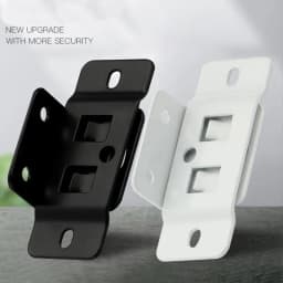 4Pcs Home Renovation Tools, Dual-Use Fixed Fastener, Domestic Furniture Laminate Connector at 90 Degree L-Shape