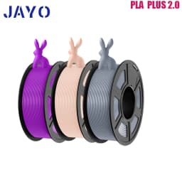 JAYO PETG/PLA Plus 2.0 3D Printer Filament 3 Rolls No Bubbles Smooth Multiple Colors 3D Filament Fit For FDM Printers 1 Roll/1.1