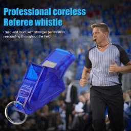 Referee Whistles Durable Professional Sport Whistle Multi-Application with Rope Mouthguard for Referee Competition Training