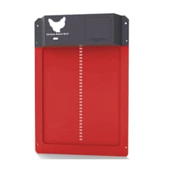 Automatic Chicken Coop Door Opener Battery Powered Light Sense Control Waterproof Pet Flap Accessories Upgrade ABS House Gate