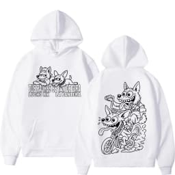 Rapper Lucho Rk La Pantera Ta Facil Album 2026 Tour Print Hoodie Men Women Gothic Punk Casual Sweatshirt Hip-hop Loose Pullover