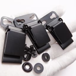 1Piece Universal Stainless Steel UT Clips Knife Sheath Back Clip K Sheath Waist Clip Accessories Scabbard Carrying Holster Clip