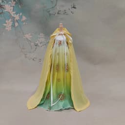 Blyth 1/6 1/4 1/3 BJD Cape Ancient Costume Clothes Chinese Hanfu Cloak For BJD/SD YOSD MSD SD13 Big Girl Doll Accessories C1953