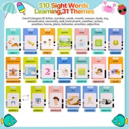 Learning Machine for Kid Talking Flash Cards Kindergarten Kids Language Electronic Audio Book Learn English Words Toys