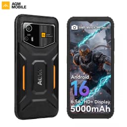 AGM H6 PRO Rugged Smartphone (6+6)12GB+128GB Android 16 Phone 6.56-Inch 5000mAh NFC 50MP Camera Cell Phone