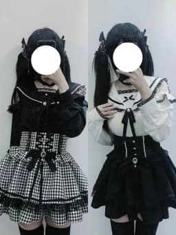 Gothic Sweet Lolita Skirt Lace Bow Embellishment Layered Ruffled Hem Japanese Harajuku Subculture Party Bottom Spring Summer