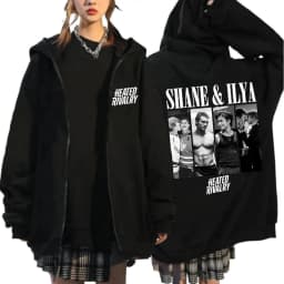 Heated Rivalry Ilya Rozanov 81 Boston Raiders Merch Zipper Hoodies Men's Women Clothing Fashion Zip Up Sweatshirts Jackets Coats