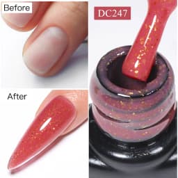 7ML Nude Quick Extension Gel Nail Polish Milky White UV Construct Hard Gel Semi Permanent Acrylic Extension Nail Art Varnish