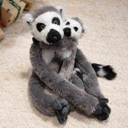 Creative Hanging Animal Plush Toys Lifelike Monkey Sloth Orangutan Doll Warm Mom-Child Hugging Doll Cuddly Home Decor Kid Gift