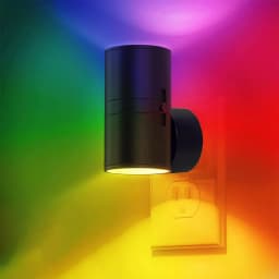 LED Night Lights Plug Into Wall Plug in Night Light with 3 Light Modes Dusk to Dawn Dimmable Night Light for Hallway Bathroom