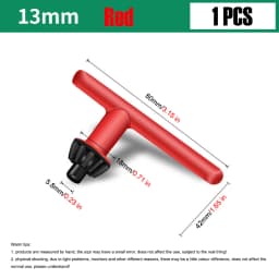 1 PCS Hand Electric Drill Chuck Wrench 10/13/16mm Drill Bit Clip Disassembly Assembly Key Driver Rotating Tools Accessories