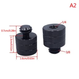 1/4 To M4M5 M6 M8 M10 Conversion Screw 3/8" Male To Female Thread Screw Mount Converter Adapter Standard 1/4 Mount Adapter Screw