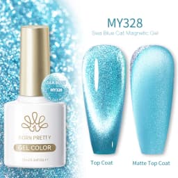 BORN PRETTY 10ml Auroras Glitter Cat Magnetic Gel Nail Polish Jelly Glass Bead Semi Permanent Soak Off UV LED Varnish Manicure