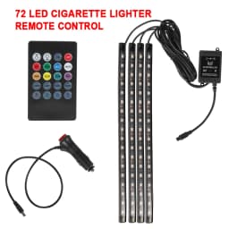 Universal Car RGB Ambient Lights LED Strips Interior Lamps 8 Colors Decorative Off Road 4x4 SUV Automobile Accessories Smart 12V