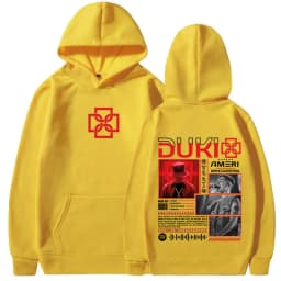 Rapper Duki Ameri World Tour 2025 Hoodies Men's Women Fleece Casual Oversized Sweatshirt Fashion Hip Hop Long Sleeve Pullovers