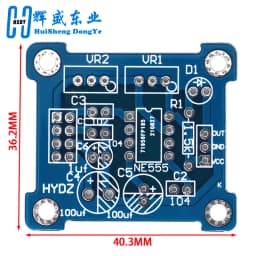 NE555 Pulse Generator Pulse Starter Duty Cycle and Frequency Adjustable Module DIY Kit Oscillator Square Wave Signal Generator