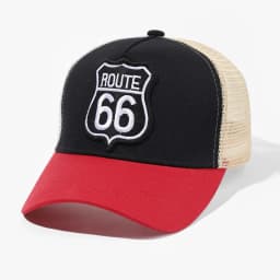ROUTE 66 Baseball Cap Spring Autumn Mesh Snapbac Hat For Women Men Trucker Hat