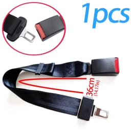 Cross-border Hot Car Seat Belt Extender Joint Thickening Fixer Lengthening Buckle Seat Belt Accessories Straight Insert Buckle