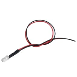 20 50 100pcs Lot 20cm Pre Wired 3mm 5mm LED Light Lamp Bulb Prewired Emitting Diodes For DIY Home Decoration DC12V