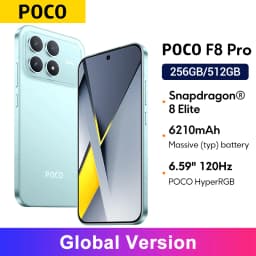 POCO F8 Pro 5G Global Version 50MP 6210mAh Smartphone Snapdragon® 8 Elite 6.59" 120Hz POCO HyperRGB AMOLED Display