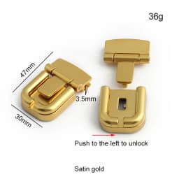 5-20Sets Moon,Cat Shape Metal Press Lock Turn Locks For Luggage Bags Handbag Purse Clasp Closure Custom Twist Lock Accessories