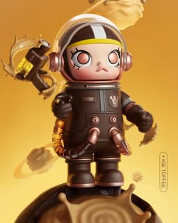 POP MART MEGA COLLECTION 100% SPACE MOLLY SERIES Genuine Blind Box Mystery Box Guess Bag Toys Doll Cute Anime Figure Desktop