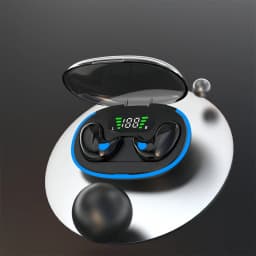 Sleep Wireless Headphones, Loud Volume, Matching Comfort, Touch Control, Semi-Open Back, No Tangles, with Wireless Charging Box