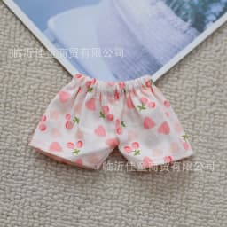 Labubu Doll Clothing Versatile Pants 17cm Plush Doll Clothing Accessories Labubu I II Idol Doll Sitting Party Accessories