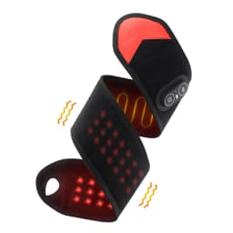 36pcs LED Beads 660&850nm Red Light Vibration Heating Wrap Versatile Heating Pad Wrap for Knee, Elbow, Wrist, Ankle, Body