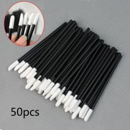 Makeup Brushes 5/50/100 Pcs Black Lip Brushes Applicator Eyelash Brushes Gloss Lipstick Wands Cosmetic Professional Make Up Tool