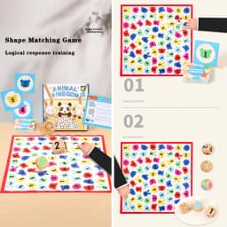 Math Thinking Board Games Kids Toys Montessori Arithmetic Educational Shape Matching Social Games Parent-child Interactive Games