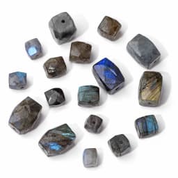Natural Raw Mineral Stone Beads Square Shape Bead Citrine Quartz Reiki Healing Beads For Jewelry Making DIY Necklace Bracelet