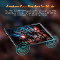 Oukitel RT9 10.1" HD Display Rugged Tablet 11000mAh Battery 24GB RAM 256GB ROM Rugged Table Android 14.0 Tablet PC