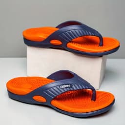 Men's Comfortable Slip-On Slippers Soft Breathable Home Wearable Slippers Anti-Slip EVA Material for Casual Wear