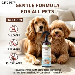 500ml Natural Pet Deodorizing Spray Coconut Scent Long Lasting Pet Safe Odor Eliminator Refreshing for Dogs Cats Daily Grooming
