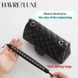 Genuine Cowhide Top Handle Strap Replacement Handbag Short Handle For Classic Flap CF Bag DIY Modification Accessories