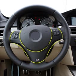 For BMW 3 Series E90 E91 E92 E93 2005-2012 Auto Car Accessories Steering Wheel Button Decoration Frame Trim
