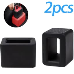 Cross-border Hot Car Seat Belt Extender Joint Thickening Fixer Lengthening Buckle Seat Belt Accessories Straight Insert Buckle