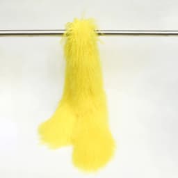 Luxurious 130cm Mongolian Lamb Fur Scarf Elegant Winter Accessory with Soft Touch