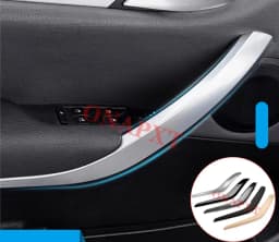 For BMW X1 E84 2010-2016 Car Inner door Panel handle Left Right Cover Interior Door Armrest Pull Trim Cover Beige Black