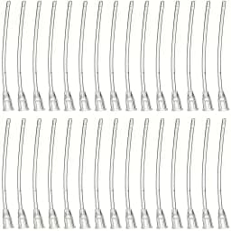 10PCS/30PCS Bird Feeder Set, Silicone Tube Artificial Feeder for Parrot and Other Pet Birds, Flexible Silicone Tube