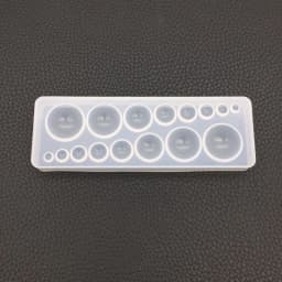 Transparent Silicone Round Sphere Mould Resin Casting Mould DIY Resin Decorative Craft Jewelry Making Mold Resin Molds