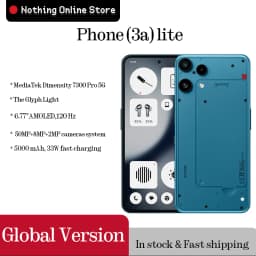 Nothing Phone (3a) lite MediaTek Dimensity 7300 Pro 5G 6.77 AMOLED 120 Hz 5000mAh 50MP Camare