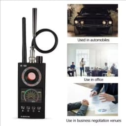 Professional Anti Spy Camera Detector K68 Bug Scanner Security Protection RF Signal Cam Hidden Gadgets Car GPS Tracker Finder
