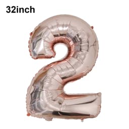 Balloon 1 Number Balloons Wild One Green Globe Blue Figure 1 Birthday Big Large 32 inch Red Rose Golden Silver Black Colorful